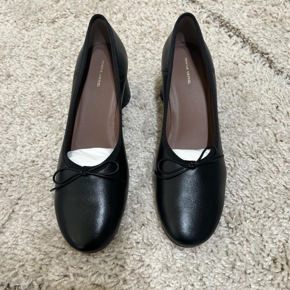 Mansur Gavriel Shoes - Mansur Gavriel Elegant Black Bow Heels